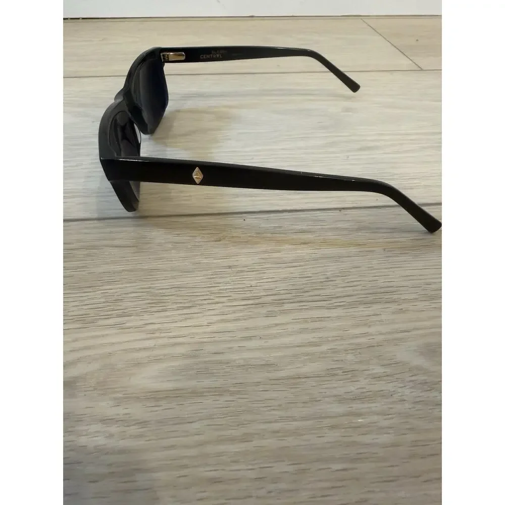 MAIN + CENTRAL MONDAY FULL RIM ACETATE EYEGLASS FRAMES BLACK 52-18-145